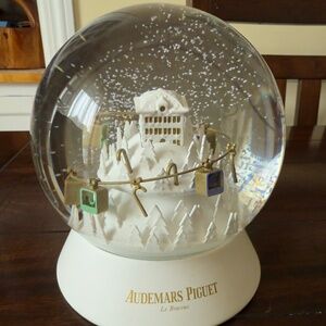 Rare New Audemars Piguet 150Y Anniversary Snow Globe Christmas